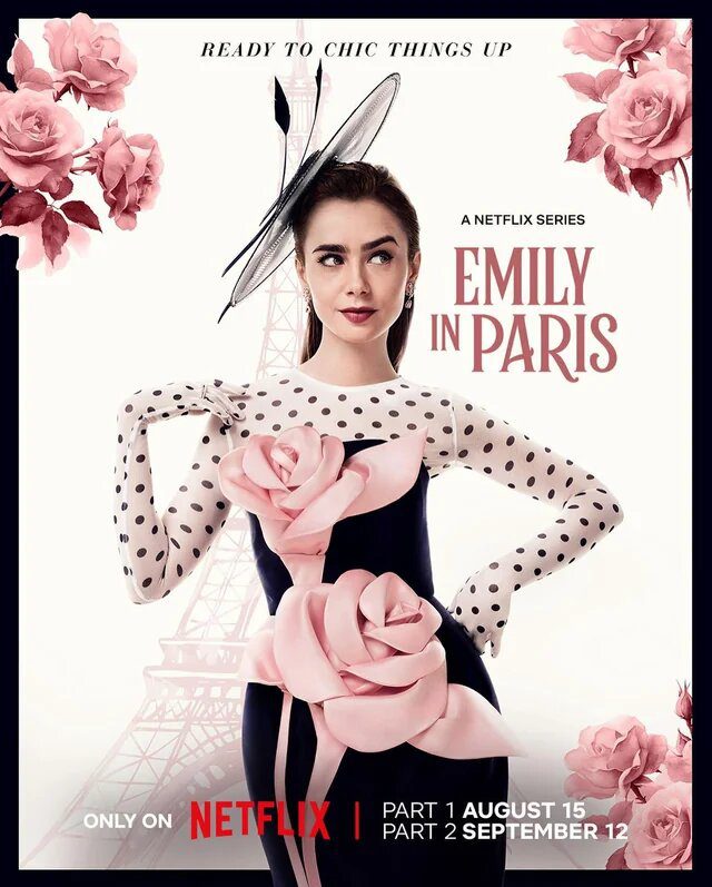 S4 “Эмили в Париже” (2024, Emily in Paris): Из сиящих огней в Вечный город